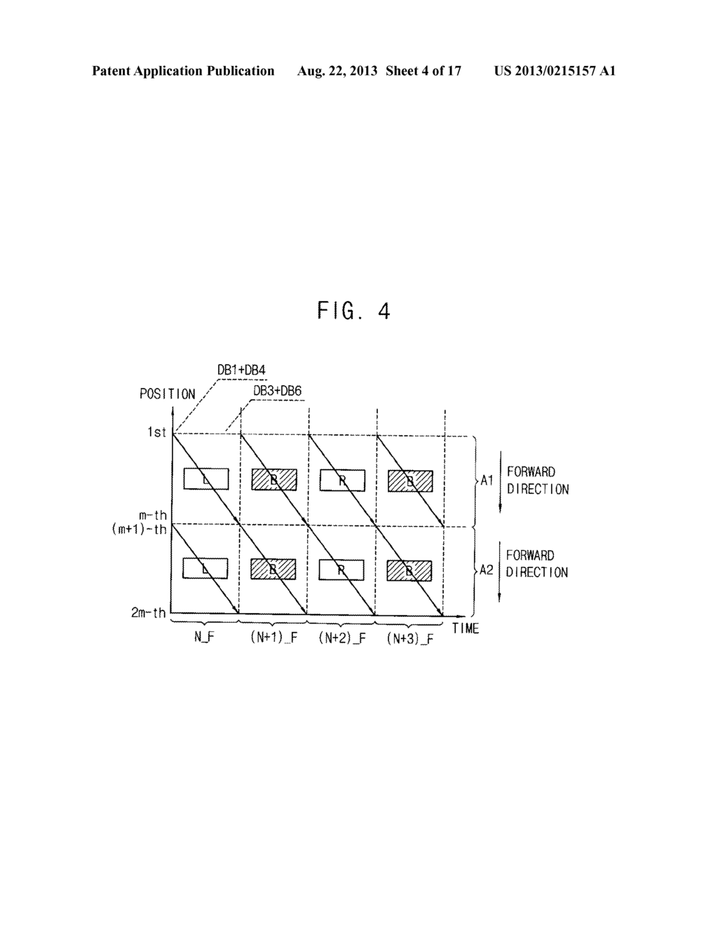 METHOD OF DISPLAYING THREE-DIMENSIONAL STEREOSCOPIC IMAGE AND A DISPLAY     APPARATUS FOR PERFORMING THE SAME - diagram, schematic, and image 05