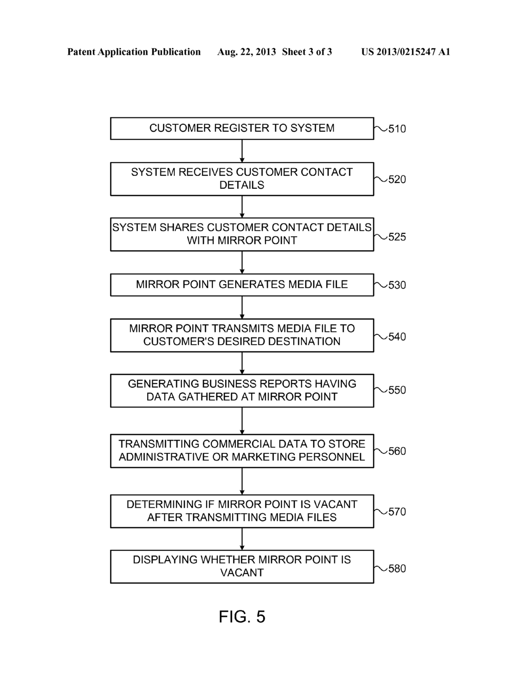 APPARATUS AND METHOD FOR COMMUNICATING WITH A MIRROR CAMERA - diagram, schematic, and image 04