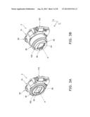 CAM FRAME STRUCTURE, LENS BARREL STRUCTURE, SHAKE COMPENSATION DEVICE AND     IMAGING ELEMENT UNIT diagram and image