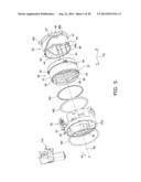 CAM FRAME STRUCTURE, LENS BARREL STRUCTURE, SHAKE COMPENSATION DEVICE AND     IMAGING ELEMENT UNIT diagram and image