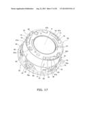 CAM FRAME STRUCTURE, LENS BARREL STRUCTURE, SHAKE COMPENSATION DEVICE AND     IMAGING ELEMENT UNIT diagram and image
