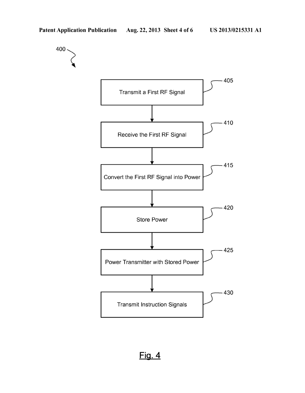 RADIO FREQUENCY POWERED REMOTE CONTROL - diagram, schematic, and image 05