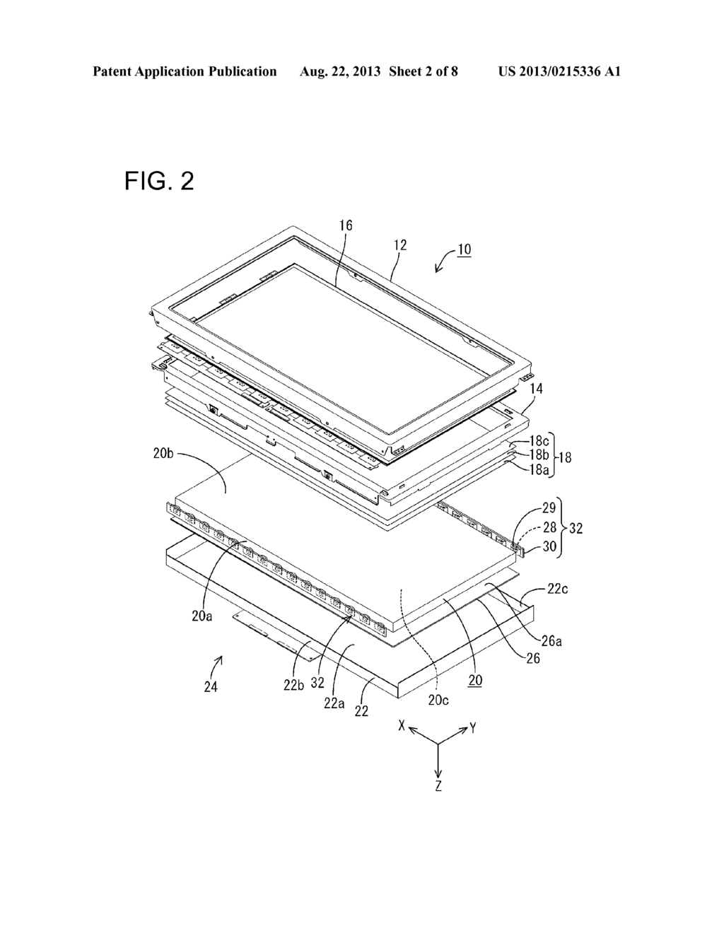 LIGHTING DEVICE, DISPLAY DEVICE AND TELEVISION RECEIVING DEVICE - diagram, schematic, and image 03