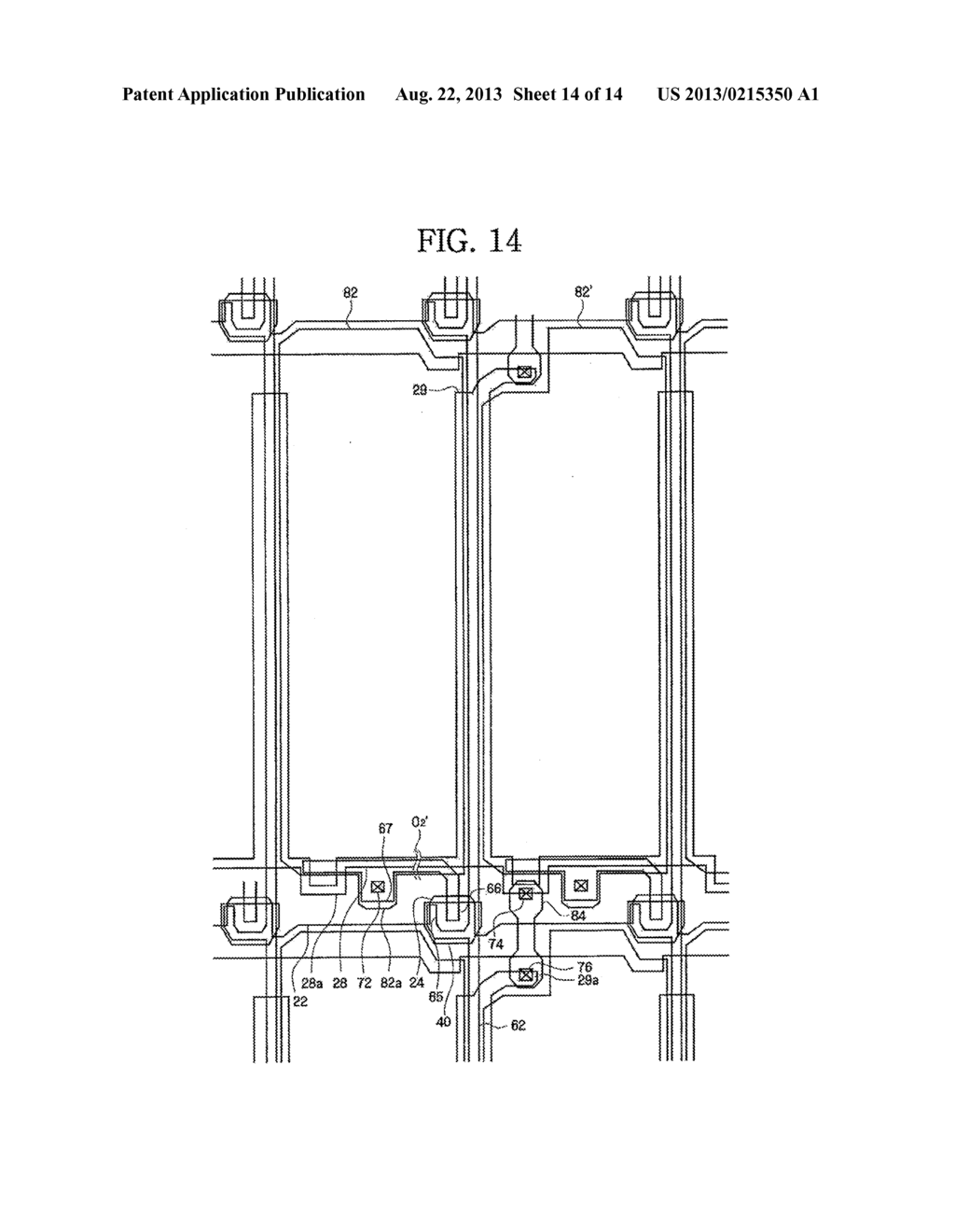 LIQUID CRYSTAL DISPLAY DEVICE AND METHOD OF REPAIRING BAD PIXELS THEREIN - diagram, schematic, and image 15