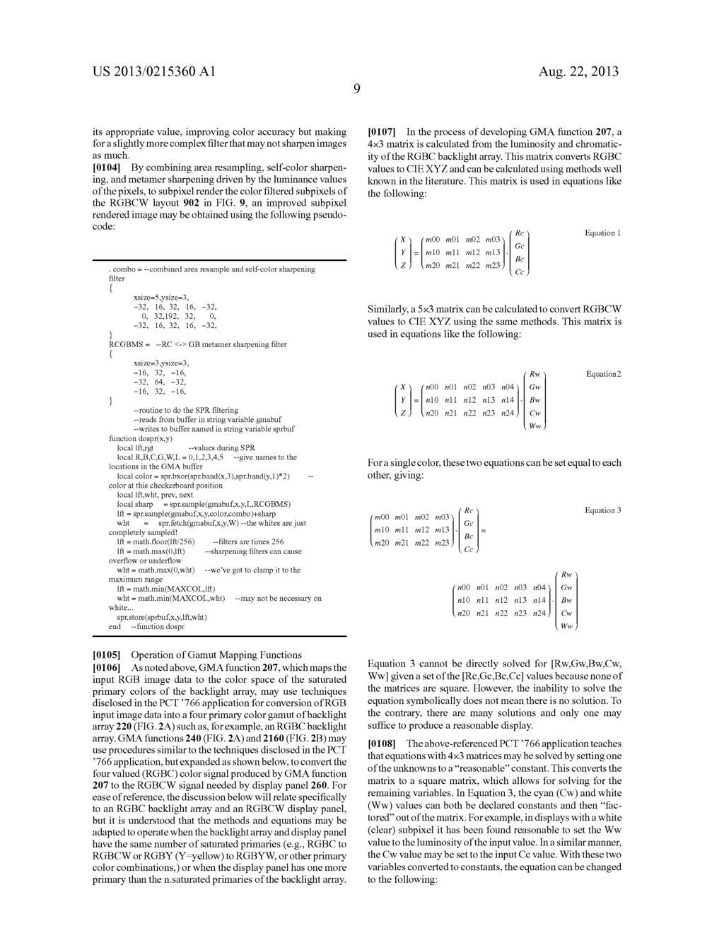 METHOD FOR REDUCING SIMULTANEOUS CONTRAST ERROR - diagram, schematic, and image 41