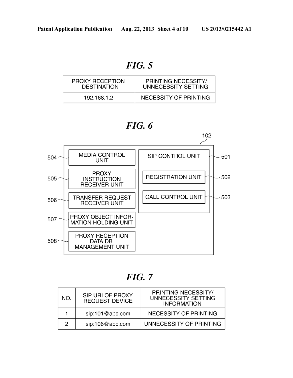 COMMUNICATION DEVICE ALLOWING PROXY RECEPTION OF DATA DIRECTED THERETO,     AND CONTROL METHOD AND STORAGE MEDIUM THEREFOR - diagram, schematic, and image 05