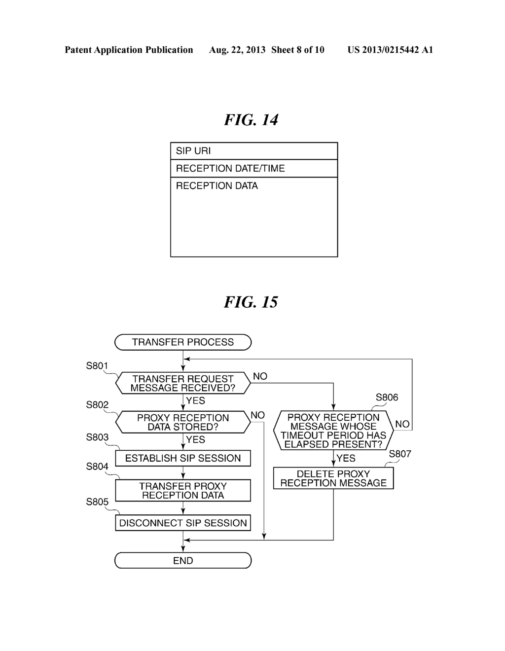 COMMUNICATION DEVICE ALLOWING PROXY RECEPTION OF DATA DIRECTED THERETO,     AND CONTROL METHOD AND STORAGE MEDIUM THEREFOR - diagram, schematic, and image 09