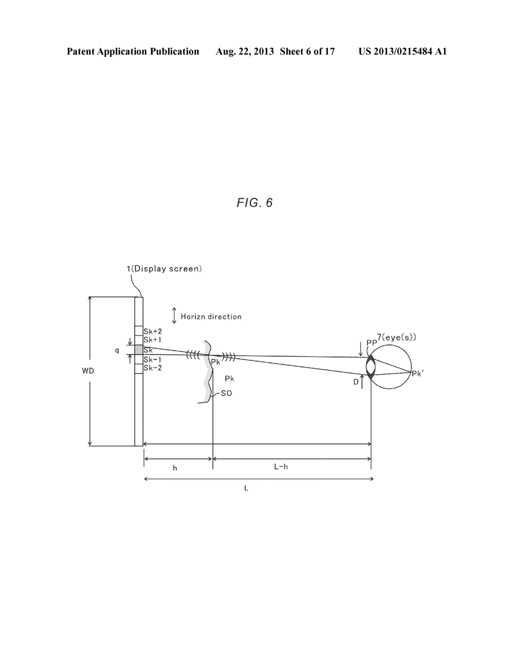 HOLOGRAM DISPLAY MODULE AND STEREOSCOPIC DISPLAY DEVICE - diagram, schematic, and image 07