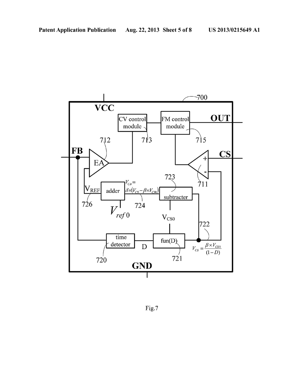 PRIMARY-SIDE REGULATED MODULATION CONTROLLER WITH IMPROVED TRANSIENT     RESPONSE AND AUDILE NOISE - diagram, schematic, and image 06