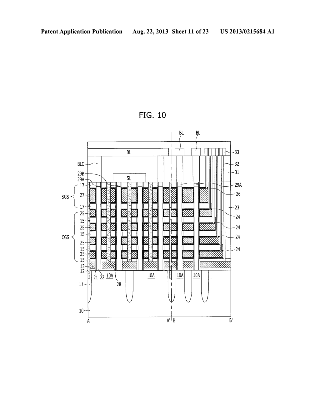 NONVOLATILE MEMORY DEVICE, METHOD FOR OPERATING THE SAME, AND METHOD FOR     FABRICATING THE SAME - diagram, schematic, and image 12