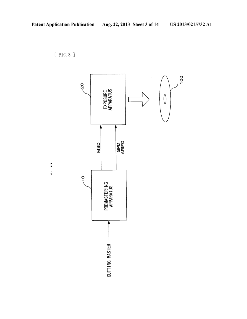 METHOD OF MANUFACTURING MASTER DISC, METHOD OF MANUFACTURING RECORDING     MEDIUM, PROGRAM, AND RECORDING MEDIUM - diagram, schematic, and image 04