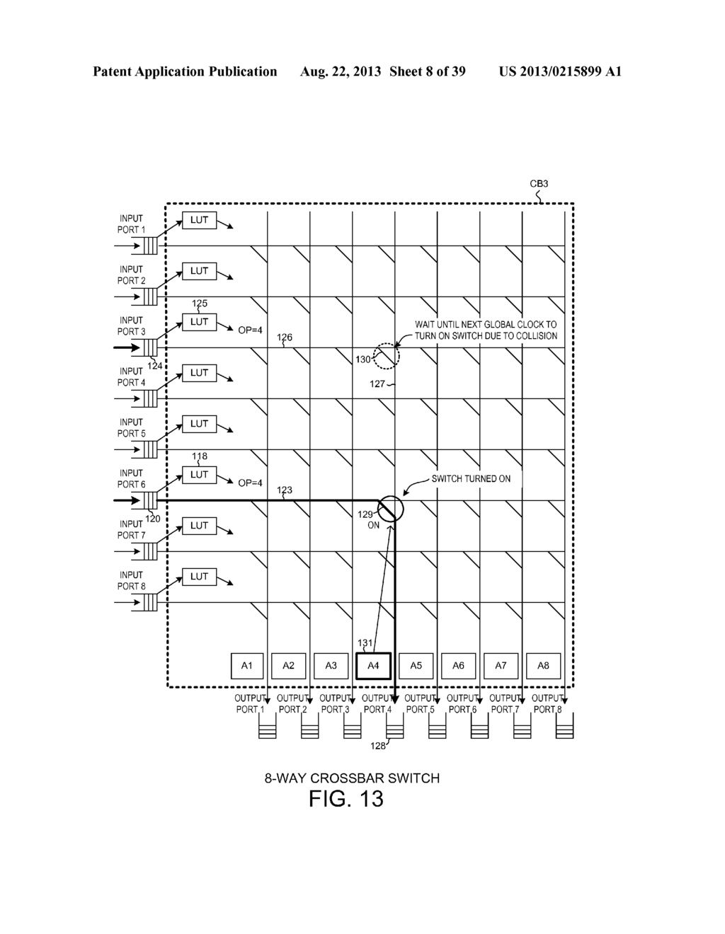 Distributed Credit FIFO Link of a Configurable Mesh Data Bus - diagram, schematic, and image 09