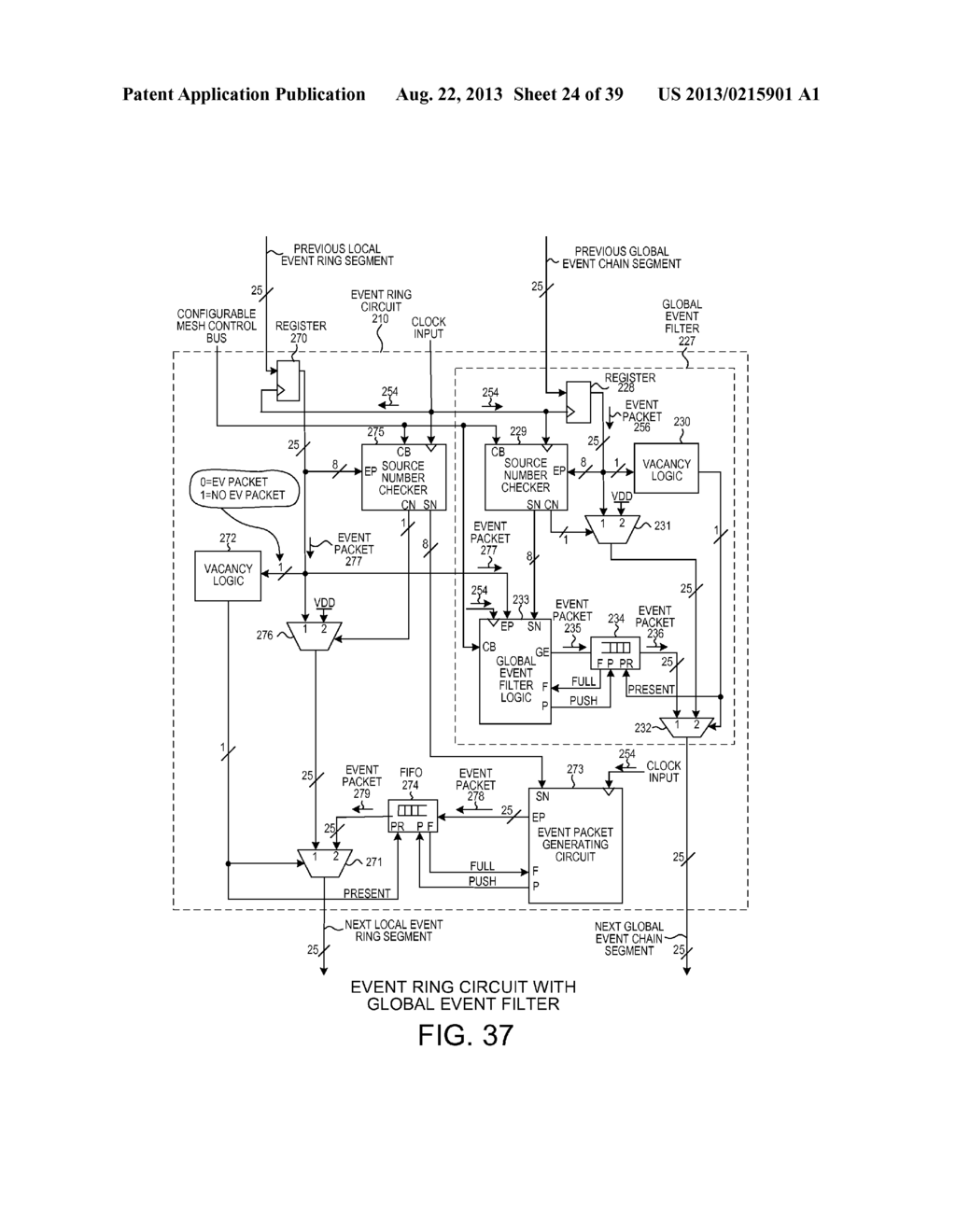 Flow Control Using a Local Event Ring In An Island-Based Network Flow     Processor - diagram, schematic, and image 25