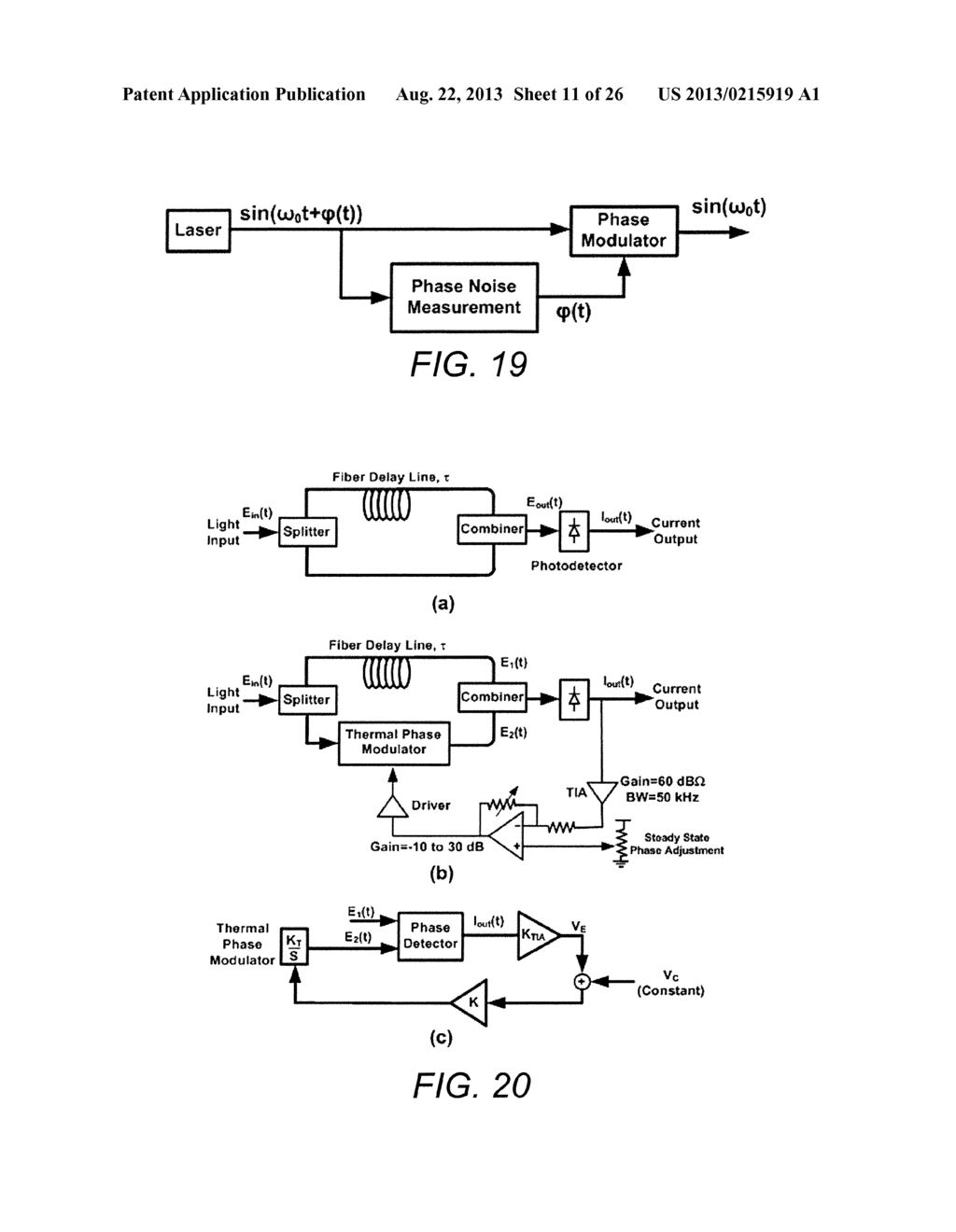 WIDEBAND TUNABLE LASER LINE-WIDTH REDUCTION - diagram, schematic, and image 12