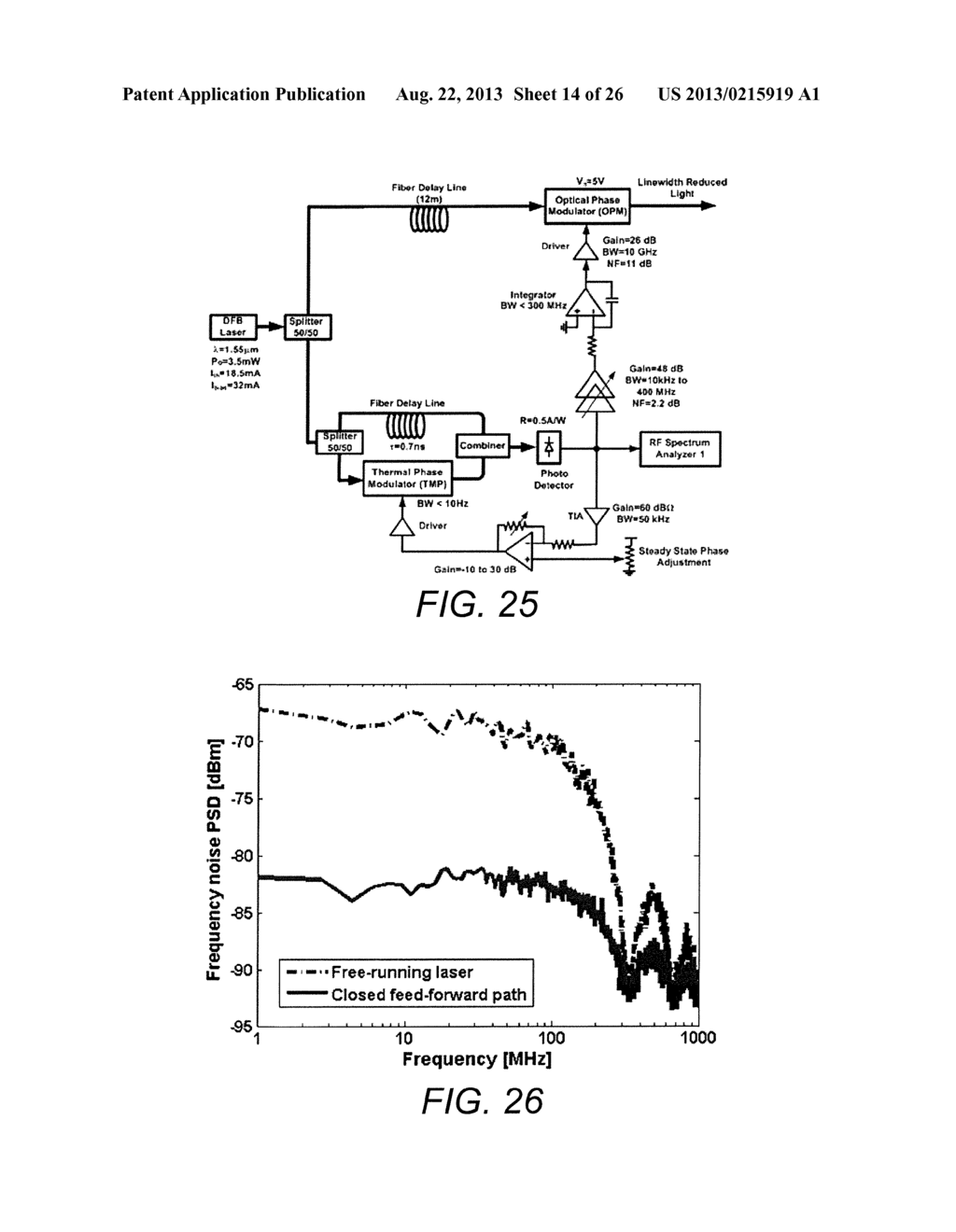 WIDEBAND TUNABLE LASER LINE-WIDTH REDUCTION - diagram, schematic, and image 15