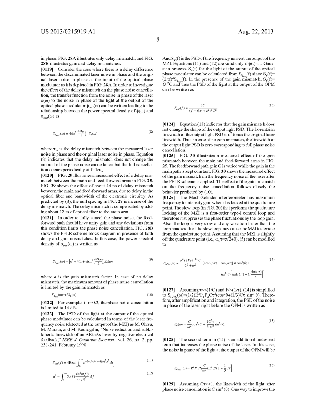 WIDEBAND TUNABLE LASER LINE-WIDTH REDUCTION - diagram, schematic, and image 35