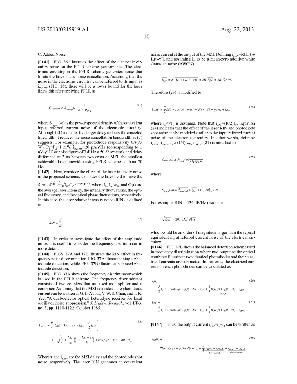 WIDEBAND TUNABLE LASER LINE-WIDTH REDUCTION - diagram, schematic, and image 37