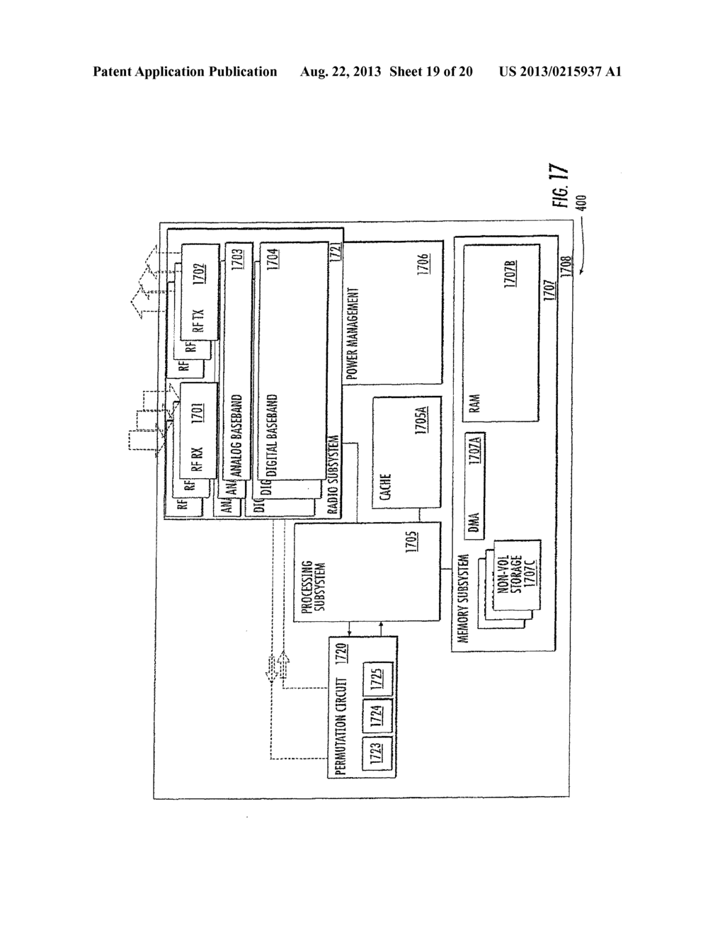 METHODS AND APPARATUS FOR MULTI-DIMENSIONAL DATA PERMUTATION IN WIRELESS     NETWORKS - diagram, schematic, and image 20