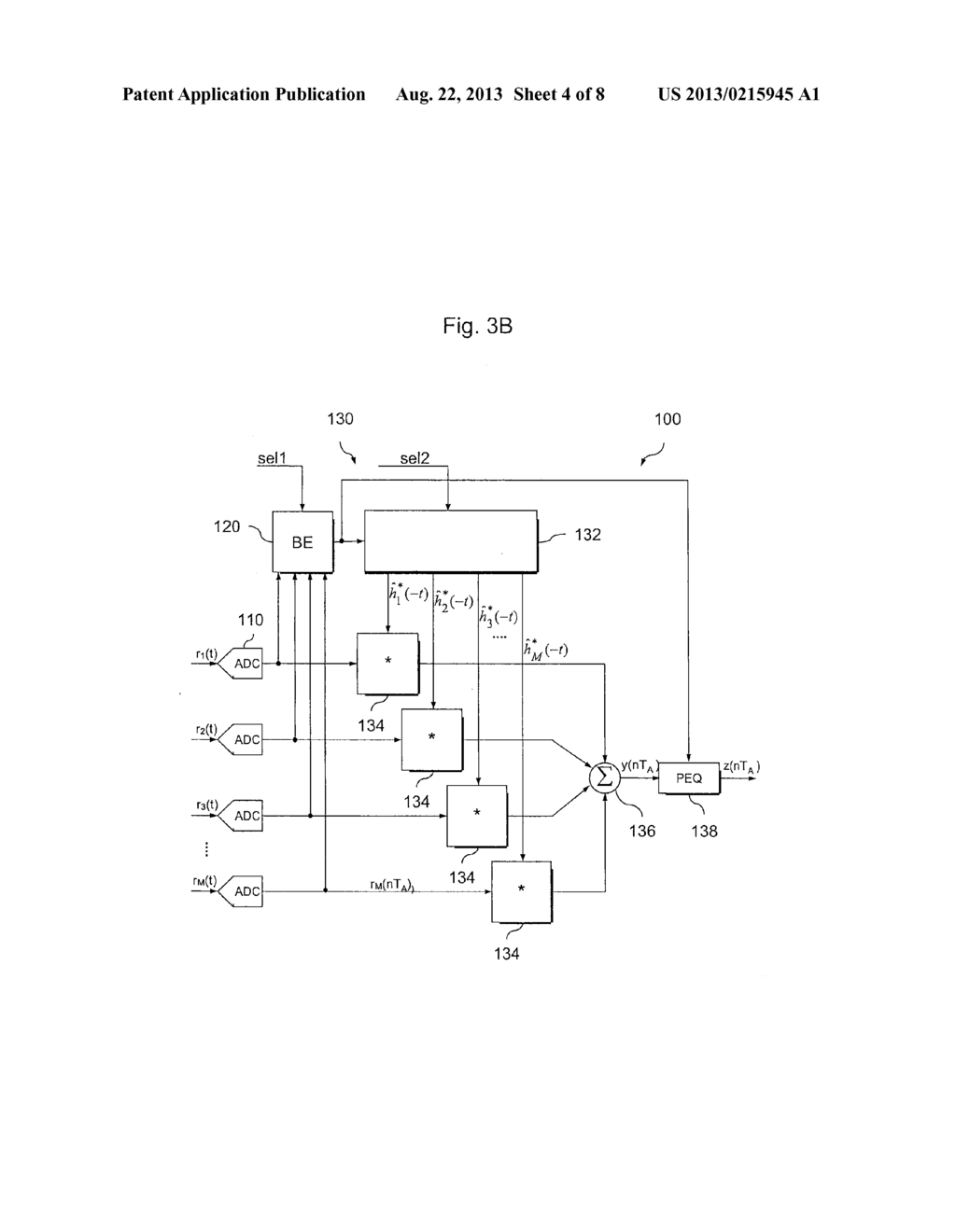 SIGNAL PROCESSING UNIT EMPLOYING A BLIND CHANNEL ESTIMATION ALGORITHM AND     METHOD OF OPERATING A RECEIVER APPARATUS - diagram, schematic, and image 05