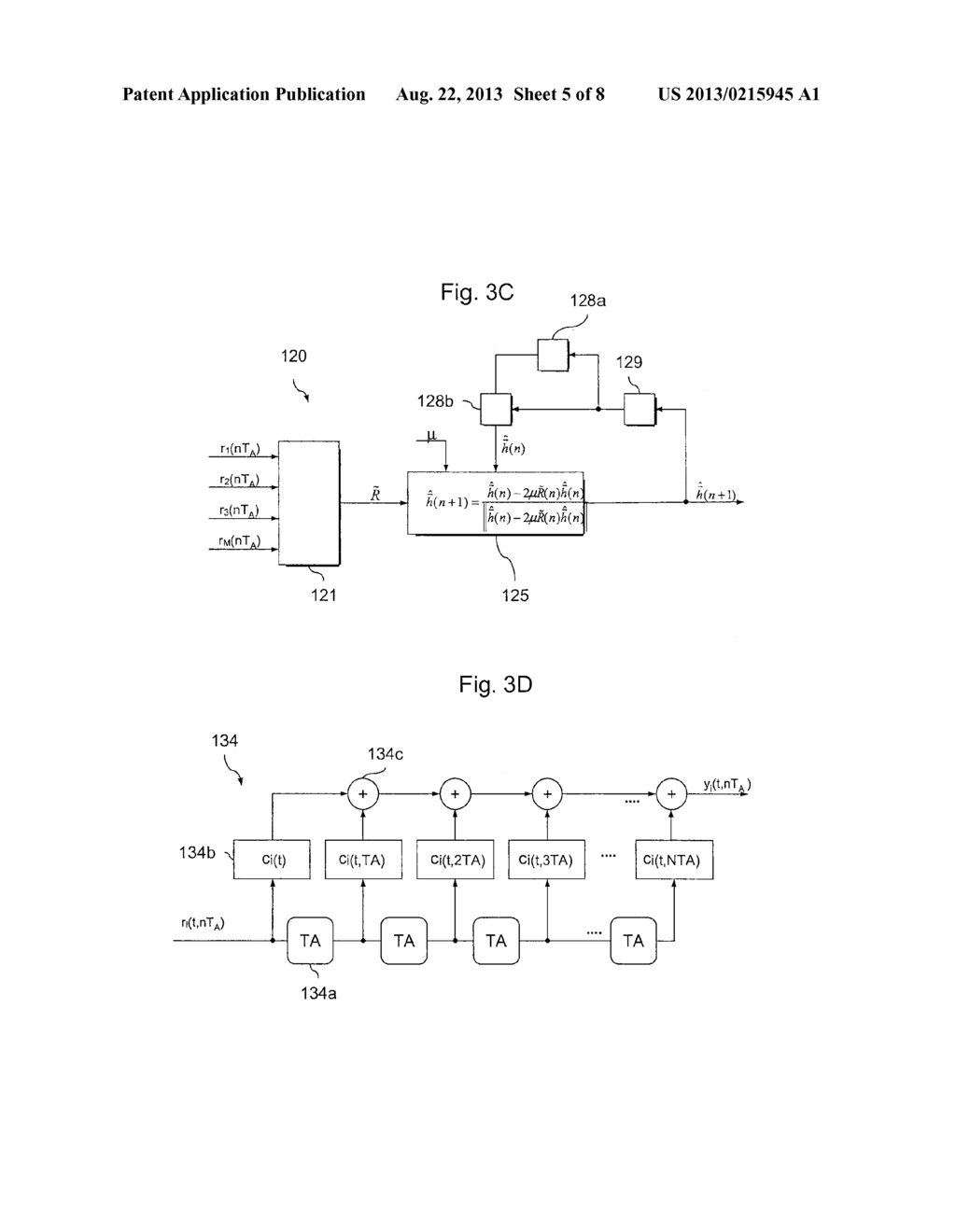 SIGNAL PROCESSING UNIT EMPLOYING A BLIND CHANNEL ESTIMATION ALGORITHM AND     METHOD OF OPERATING A RECEIVER APPARATUS - diagram, schematic, and image 06