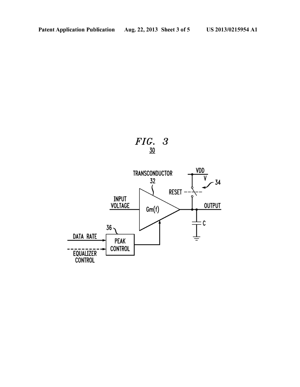 ANALOG SIGNAL CURRENT INTEGRATORS WITH TUNABLE PEAKING FUNCTION - diagram, schematic, and image 04