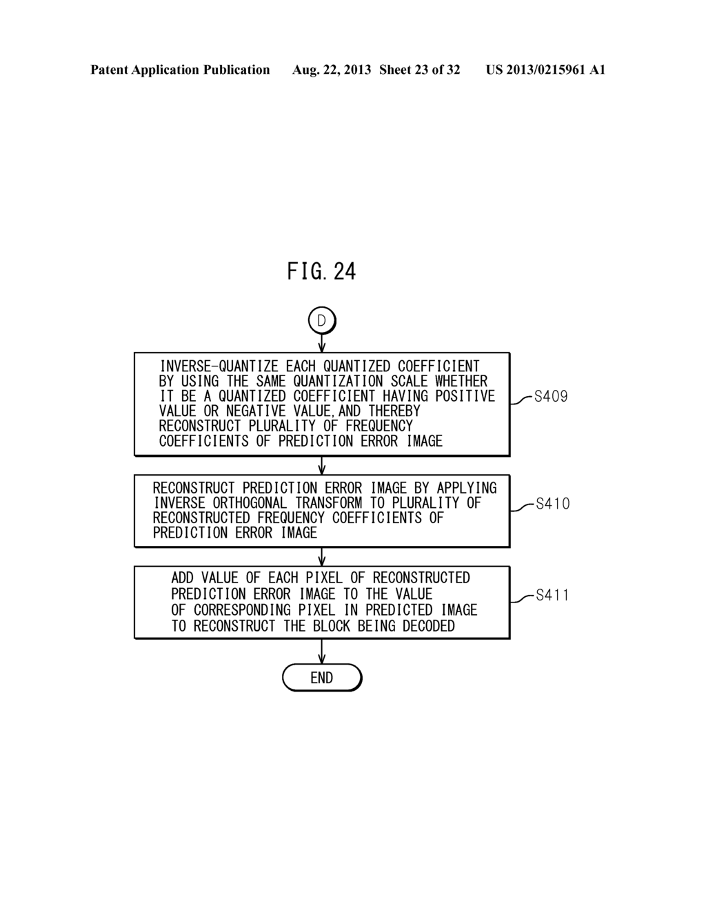 MOTION VIDEO ENCODING APPARATUS, MOTION VIDEO ENCODING METHOD, MOTION     VIDEO ENCODING COMPUTER PROGRAM, MOTION VIDEO DECODING APPARATUS, MOTION     VIDEO DECODING METHOD, AND MOTION VIDEO DECODING COMPUTER PROGRAM - diagram, schematic, and image 24