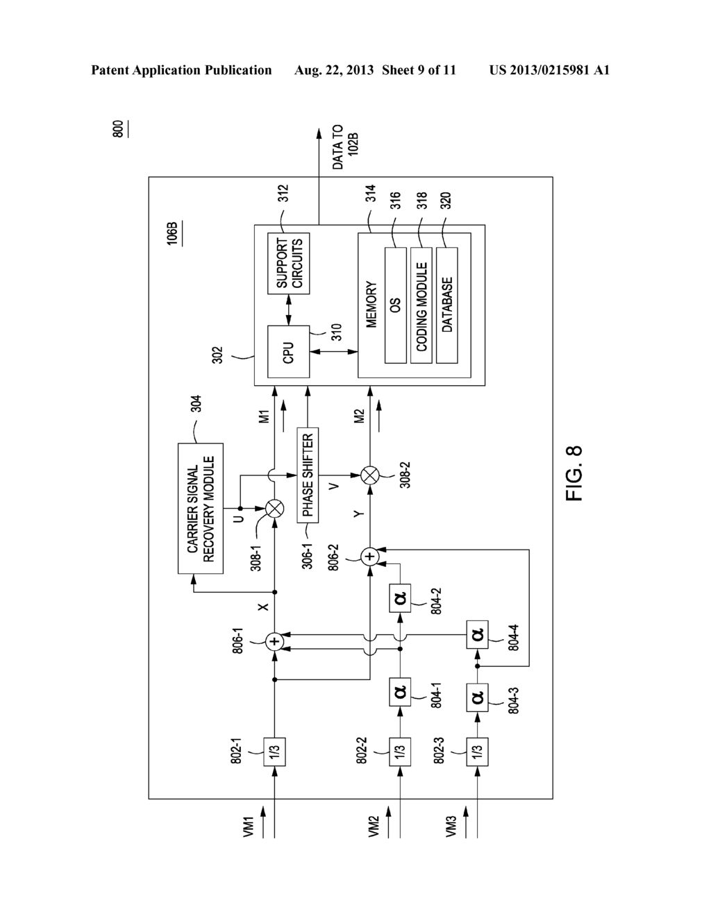 METHOD AND APPARATUS FOR THREE-PHASE POWER LINE COMMUNICATIONS - diagram, schematic, and image 10