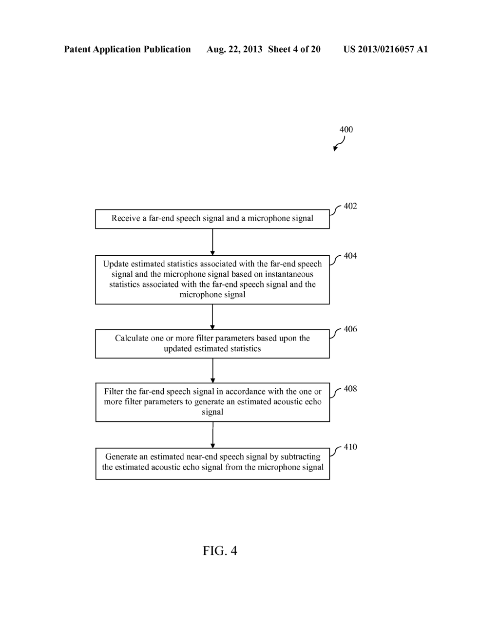 ECHO CANCELLATION USING CLOSED-FORM SOLUTIONS - diagram, schematic, and image 05