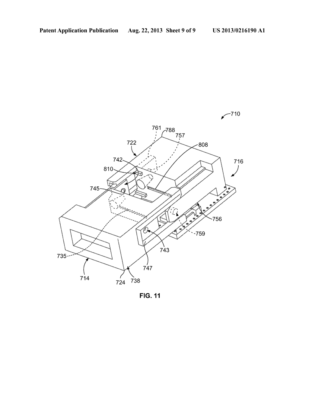 OPTICAL ASSEMBLY WITH FERRULE AND FRAME - diagram, schematic, and image 10