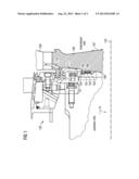 COMBINED SEALING AND BALANCING ARRANGEMENT FOR A TURBINE DISC diagram and image