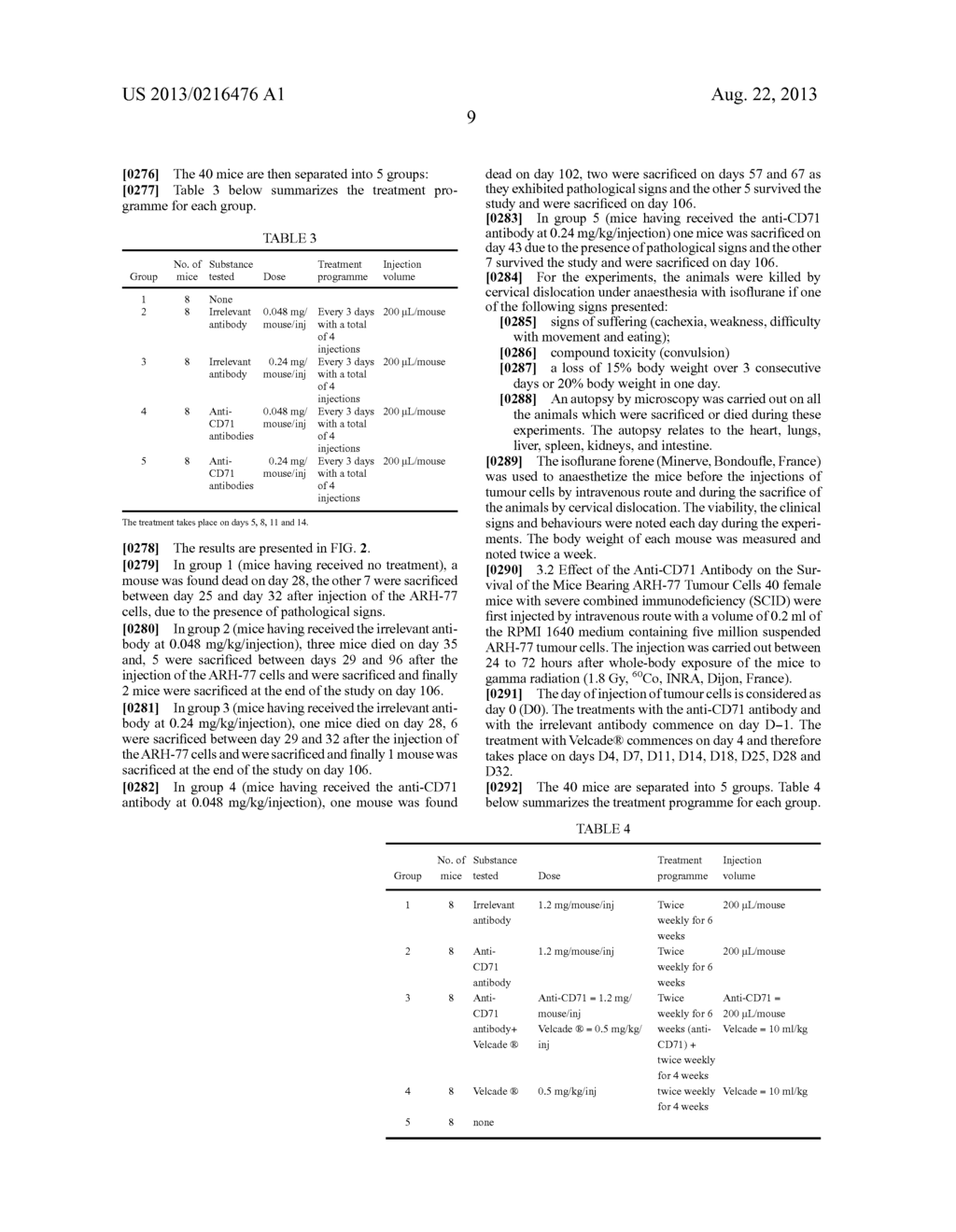 USE OF AN ANTI-CD71 ANTIBODY FOR PREPARING A MEDICAMENT - diagram, schematic, and image 13