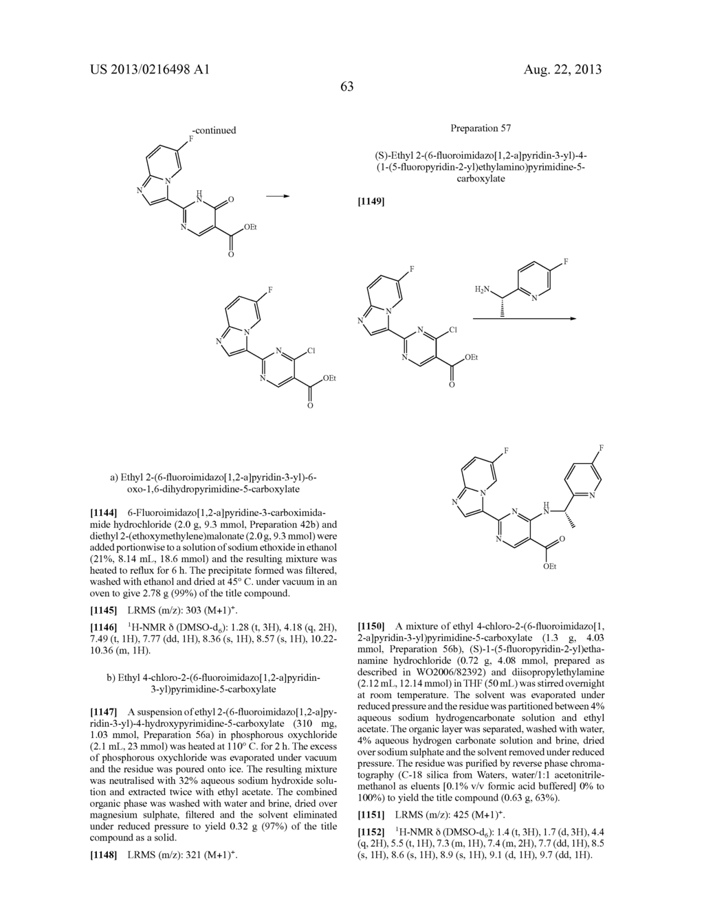 IMIDAZOPYRIDINE DERIVATIVES AS JAK INHIBITORS - diagram, schematic, and image 72