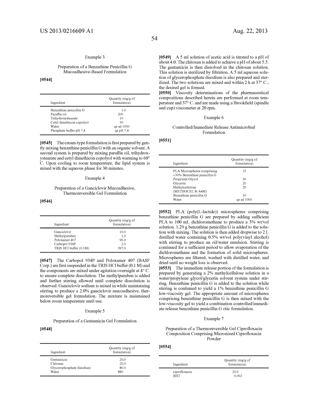 Controlled Release Antimicrobial Compositions and Methods for the     Treatment of Otic Disorders - diagram, schematic, and image 60