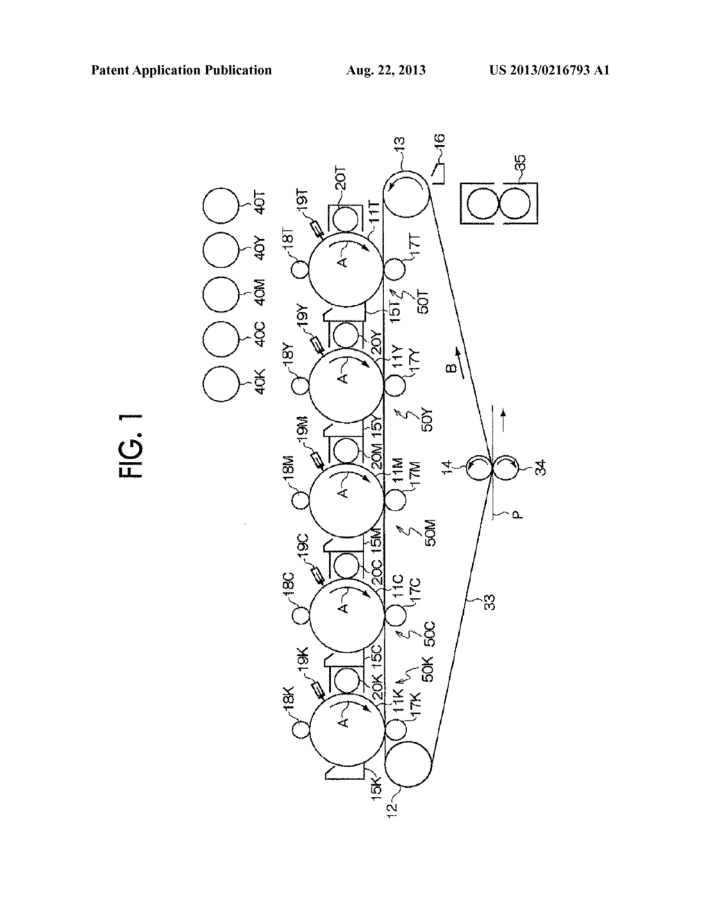 TRANSPARENT TONER AND TONER IMAGE USING THE SAME, ELECTROSTATIC LATENT     IMAGE DEVELOPER, TONER CARTRIDGE, PROCESS CARTRIDGE, IMAGE FORMING     APPARATUS, AND IMAGE FORMING METHOD - diagram, schematic, and image 02