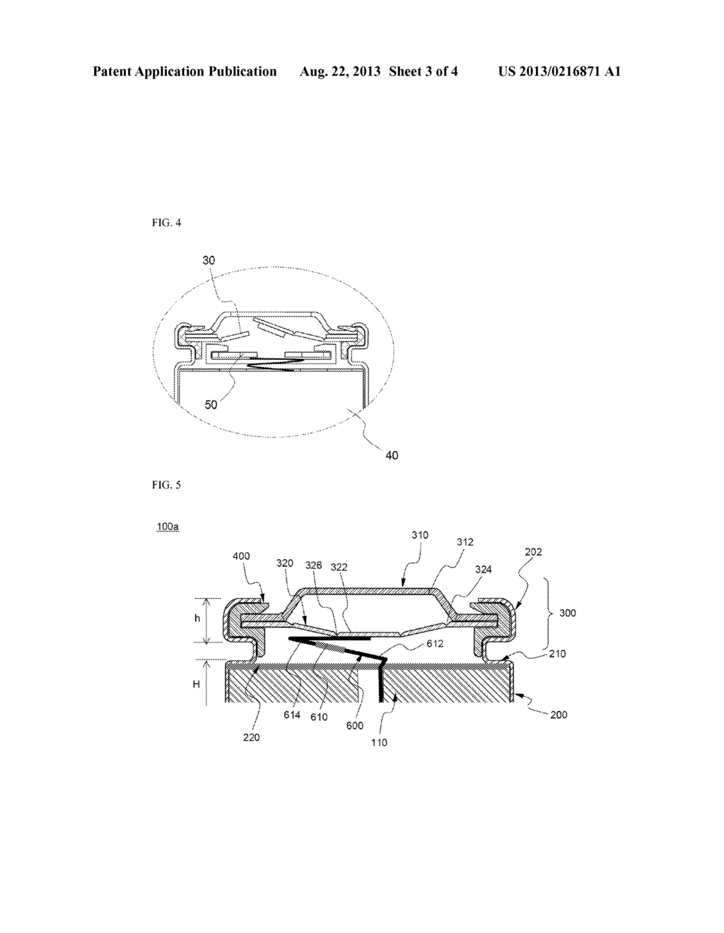 CAP ASSEMBLY OF NOVEL STRUCTURE AND CYLINDRICAL BATTERY EMPLOYED WITH THE     SAME - diagram, schematic, and image 04