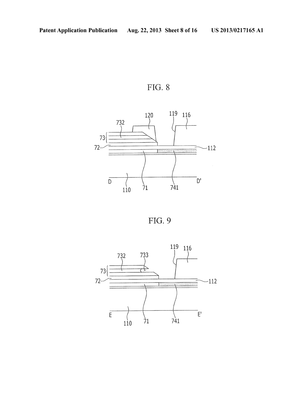 METHOD FOR MANUFACTURING AN ORGANIC LIGHT EMITTING DIODE DISPLAY - diagram, schematic, and image 09