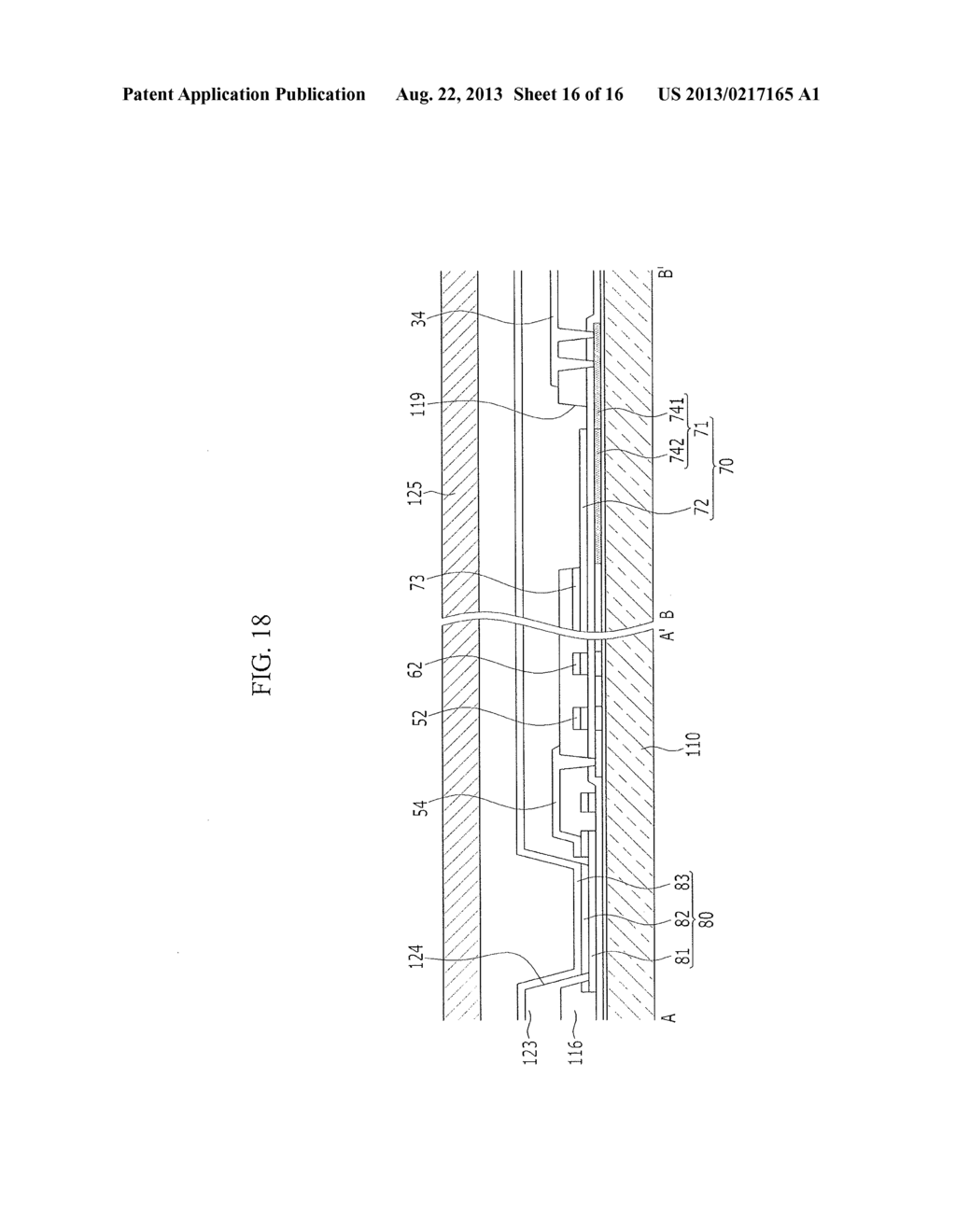 METHOD FOR MANUFACTURING AN ORGANIC LIGHT EMITTING DIODE DISPLAY - diagram, schematic, and image 17