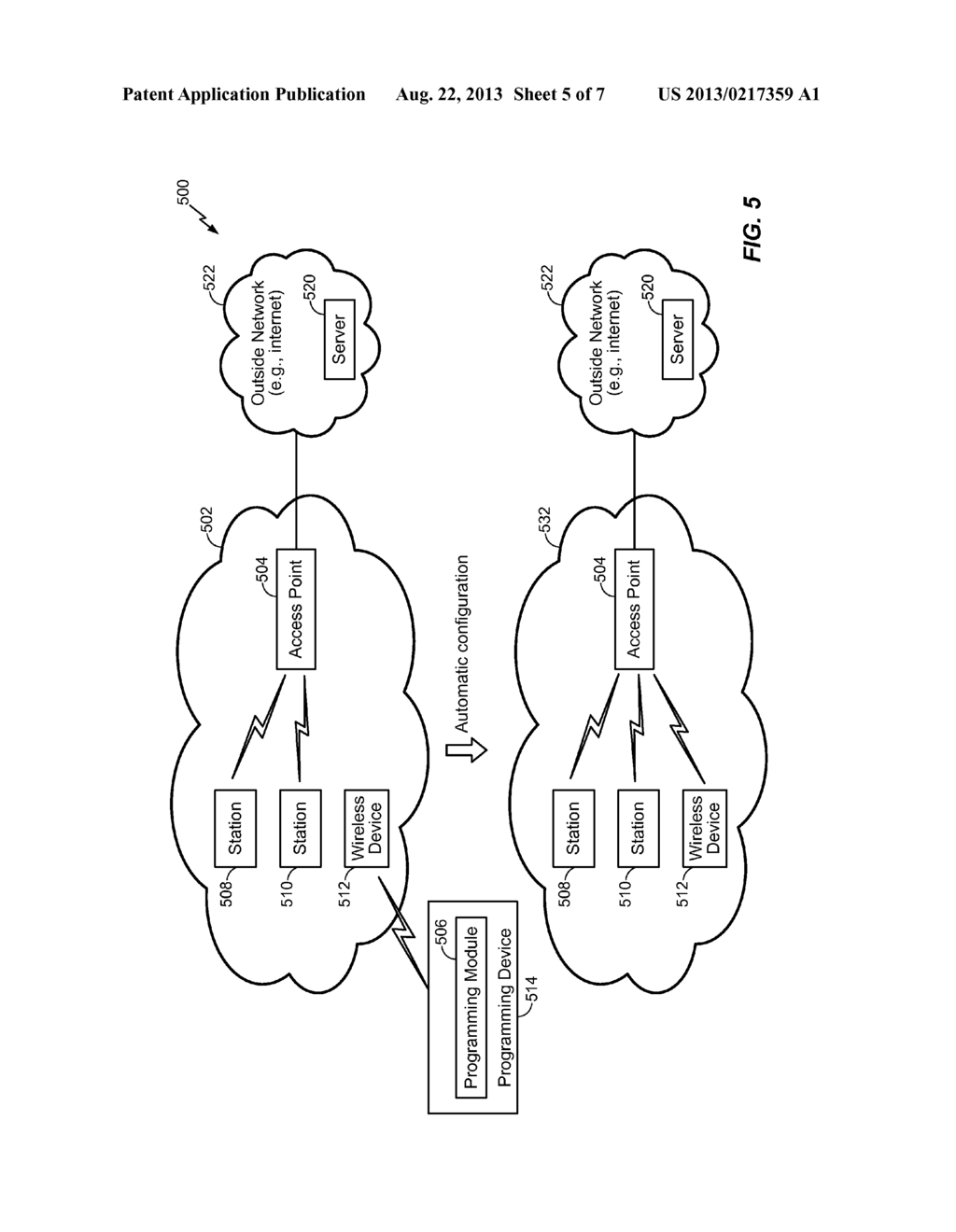 AUTOMATIC CONFIGURATION OF A WIRELESS DEVICE - diagram, schematic, and image 06