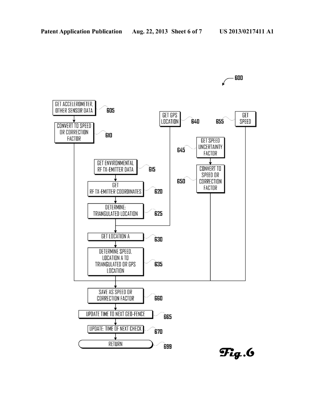 BATTERY-SAVING IN GEO-FENCE CONTEXT METHOD AND SYSTEM - diagram, schematic, and image 07