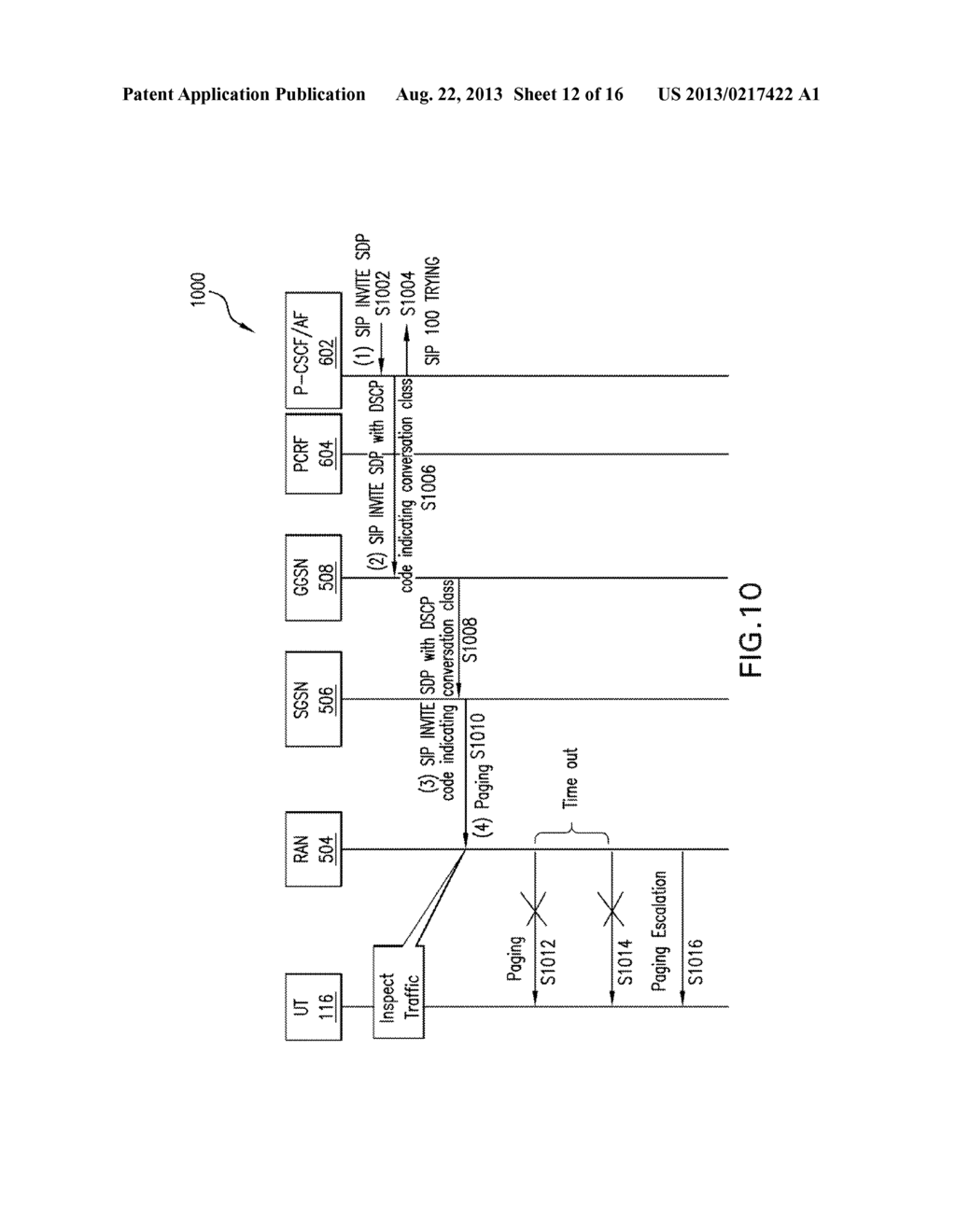 SYSTEM AND METHOD FOR ENHANCED PAGING AND QUALITY OF SERVICE ESTABLISHMENT     IN MOBILE SATELLITE SYSTEMS - diagram, schematic, and image 13