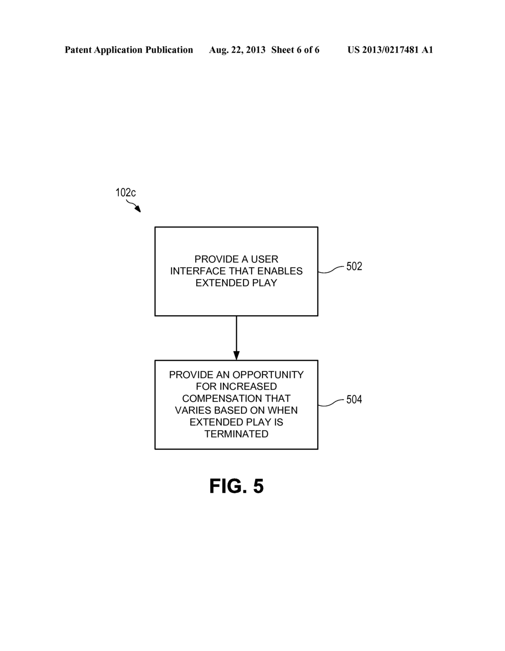 EXTENDED PLAY GAMING SYSTEMS AND METHODS - diagram, schematic, and image 07