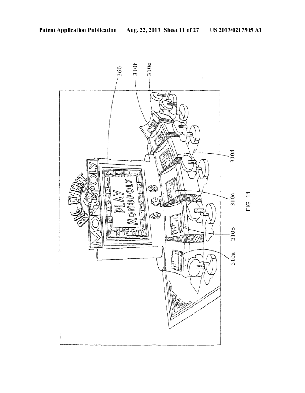 COMMUNITY GAME HAVING ONLINE AND LAND-BASED GAME PLAY - diagram, schematic, and image 12