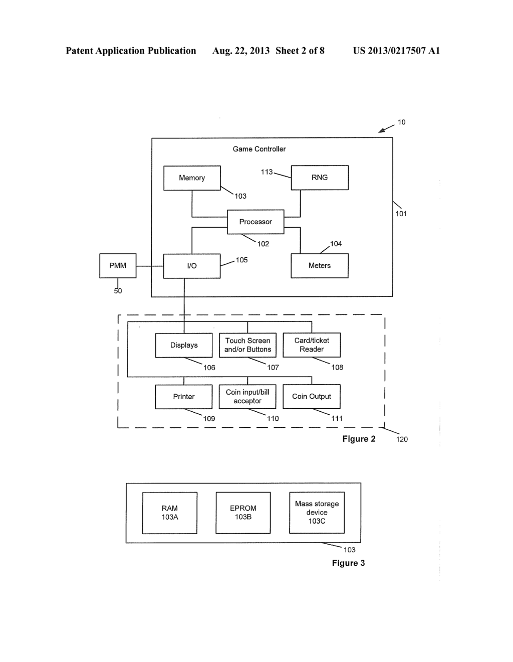 Gaming System and a Method of Gaming - diagram, schematic, and image 03