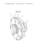 HUB BEARING, SPEED REDUCTION MECHANISM, AND IN-WHEEL MOTOR diagram and image