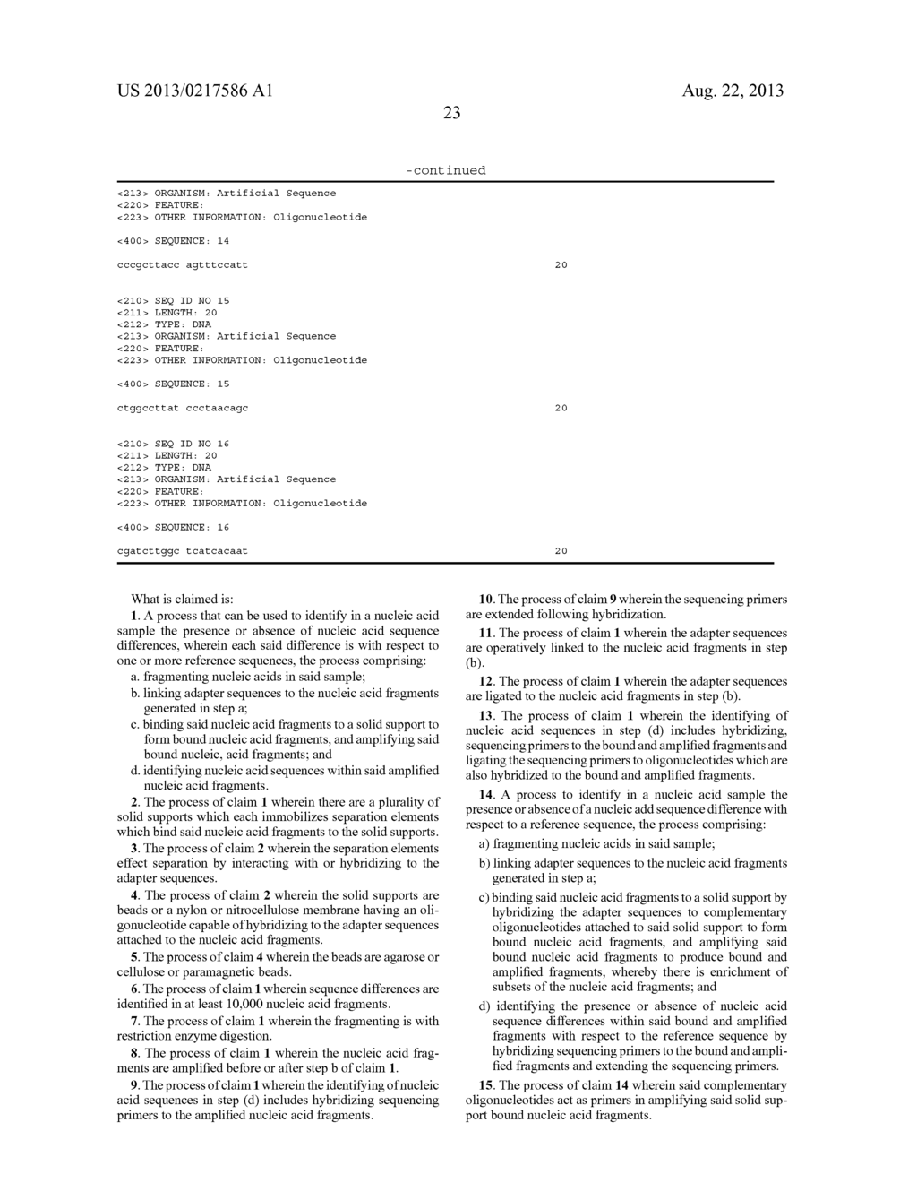 METHOD OF NUCLEIC ACID AMPLIFICATION - diagram, schematic, and image 51