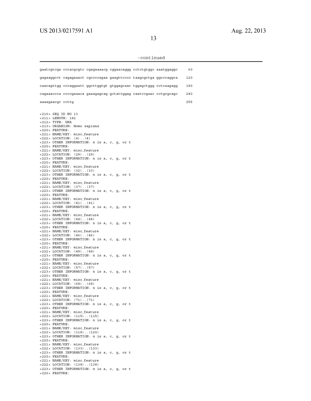 Marker Sequences for Inflammatory Prostate Diseases, Prostate Carconoma     and Their Use - diagram, schematic, and image 15