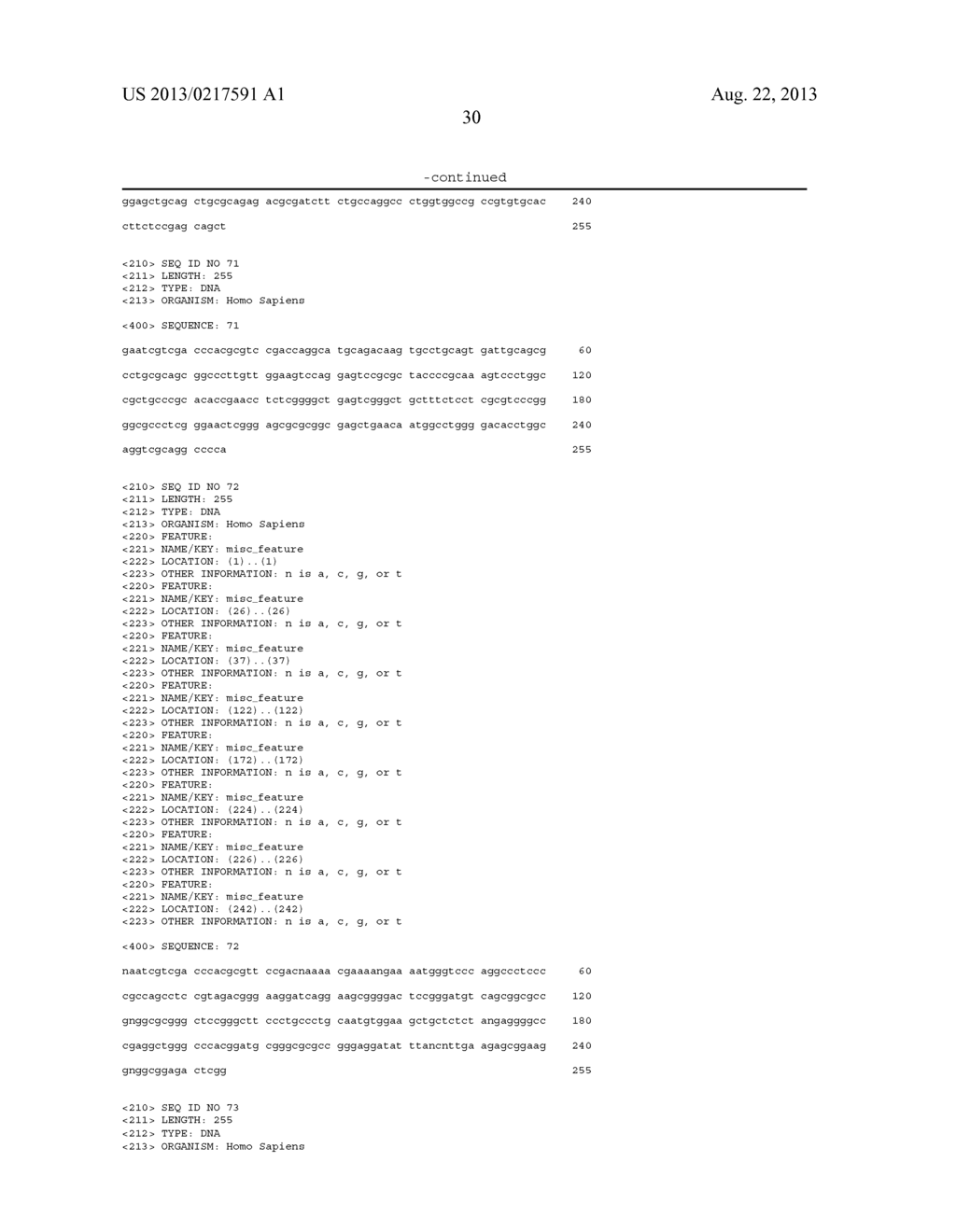 Marker Sequences for Inflammatory Prostate Diseases, Prostate Carconoma     and Their Use - diagram, schematic, and image 32