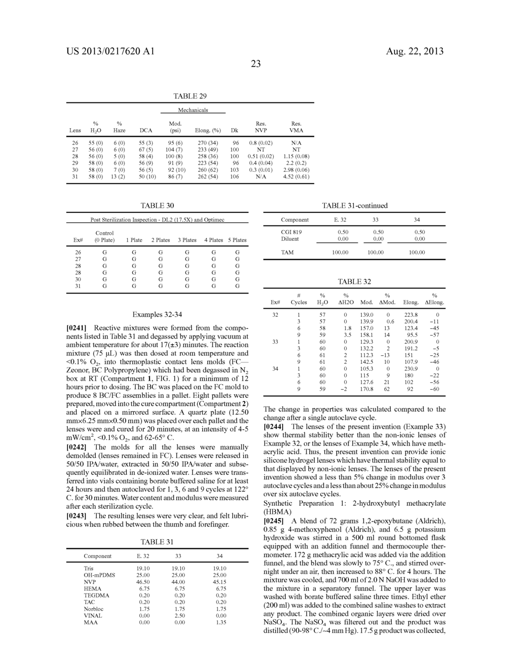 IONIC SILICONE HYDROGELS - diagram, schematic, and image 24