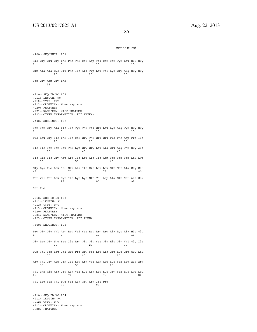 COMPOSITIONS AND METHODS FOR PRODUCING BIOACTIVE FUSION PROTEINS - diagram, schematic, and image 106