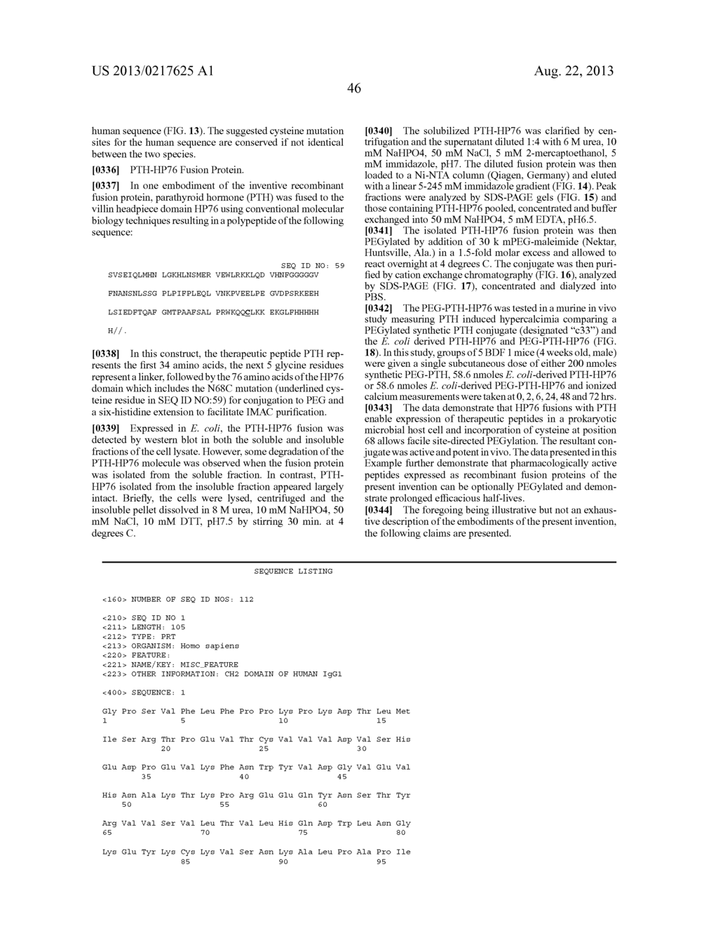 COMPOSITIONS AND METHODS FOR PRODUCING BIOACTIVE FUSION PROTEINS - diagram, schematic, and image 67